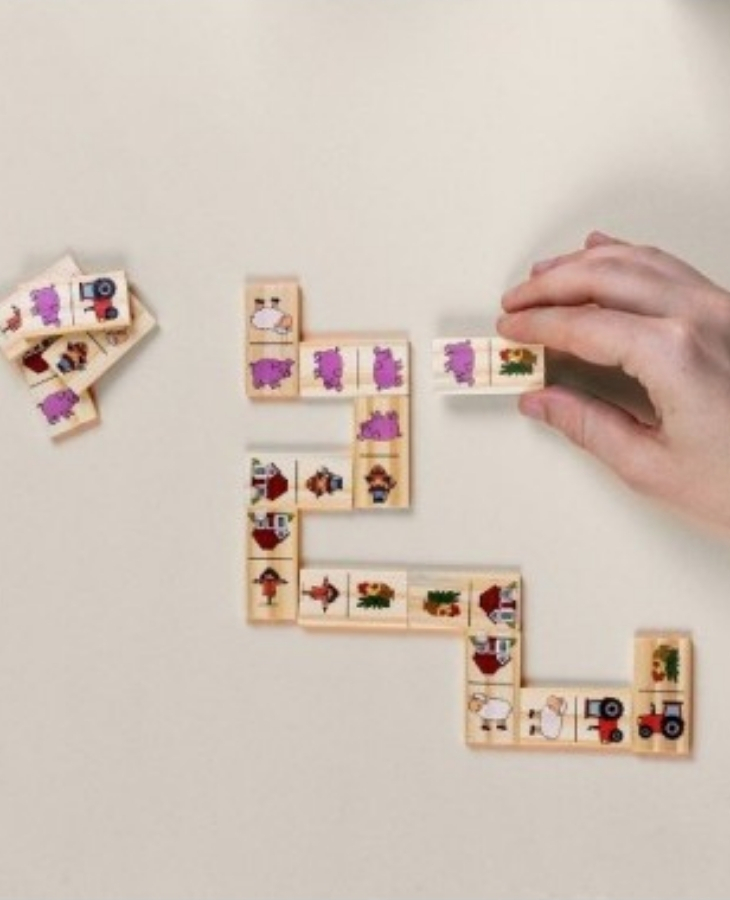 Juego dominó infantil personalizado - Imagen 2