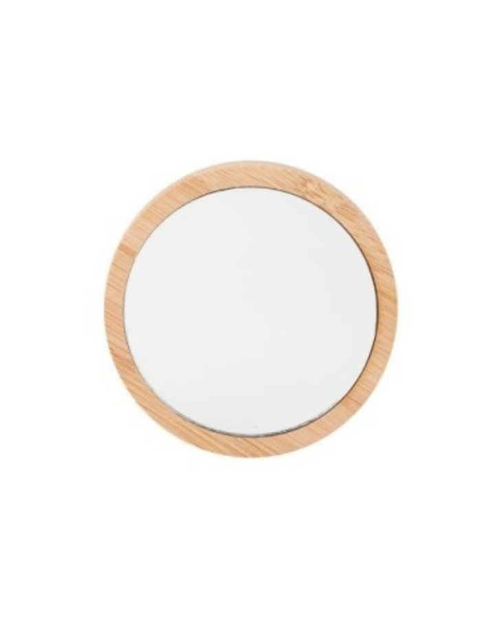 Espejo de bambú personalizado