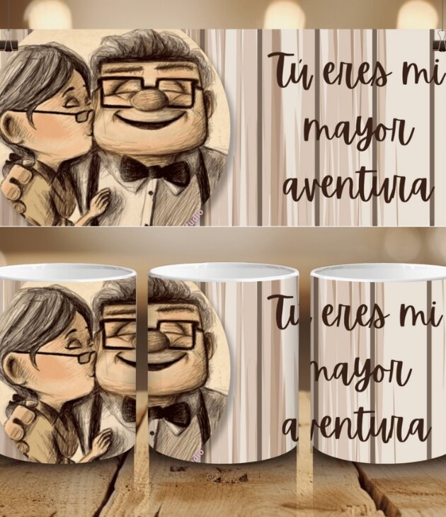 Taza “UP” Disney
