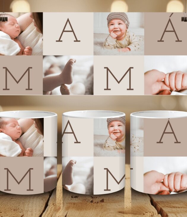 Taza Collage Mamá