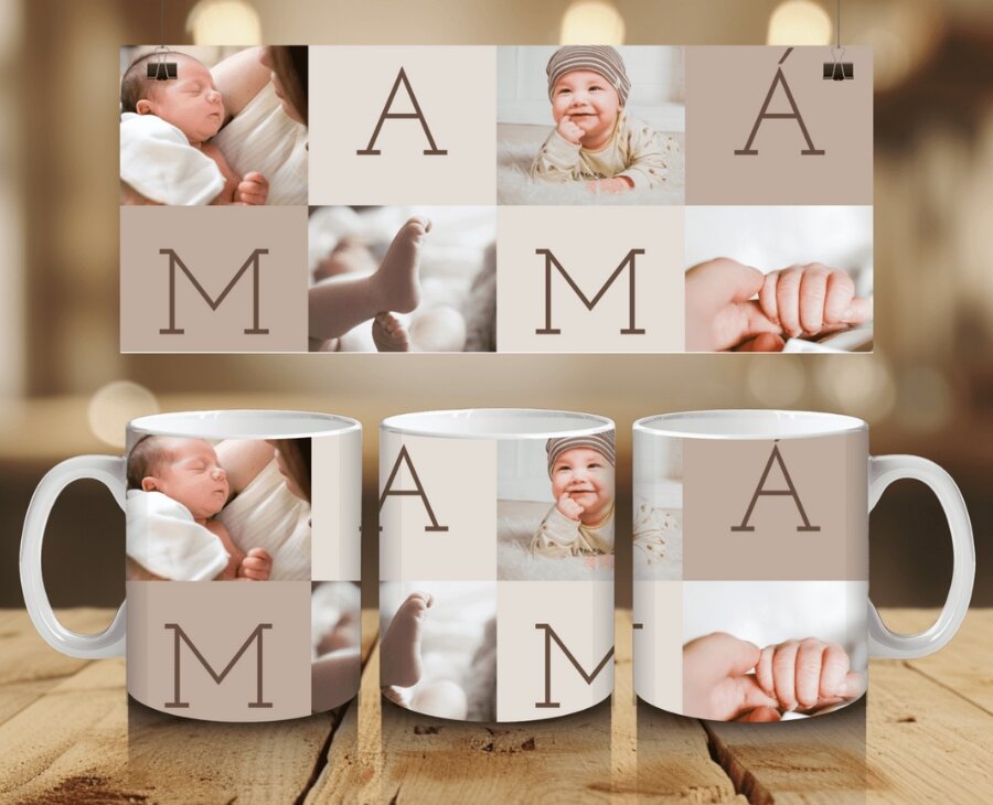 Taza Collage Mamá