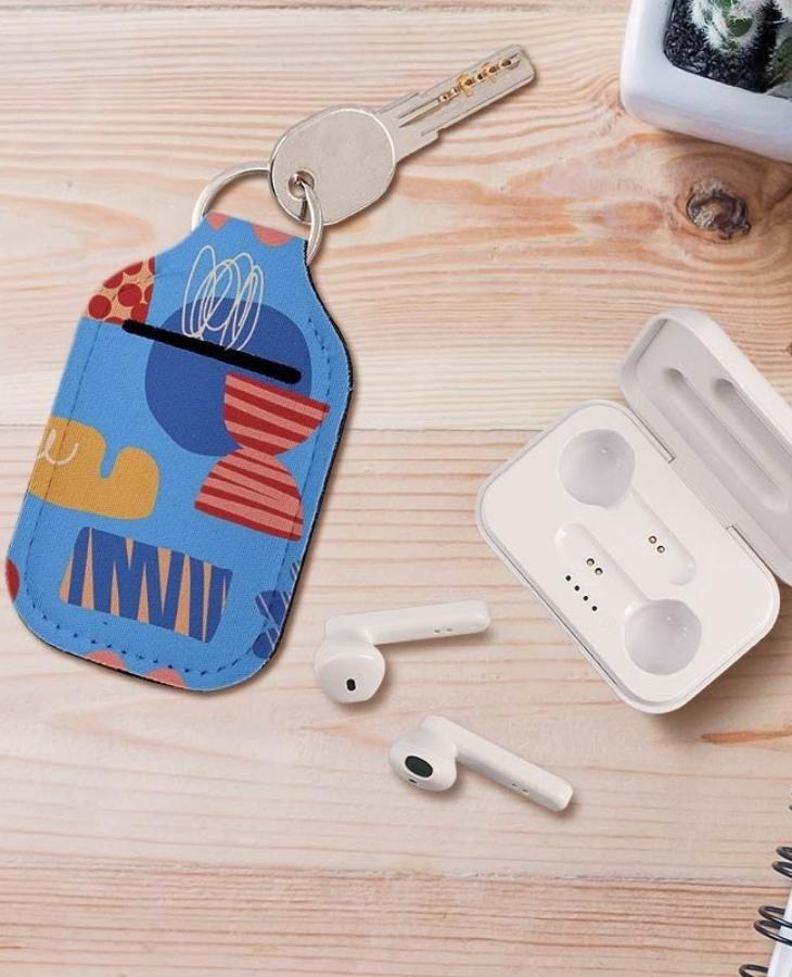 Auriculares inalámbricos con funda llavero - Imagen 2