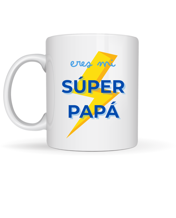 Taza “Eres Mi Súper Papá” con Foto