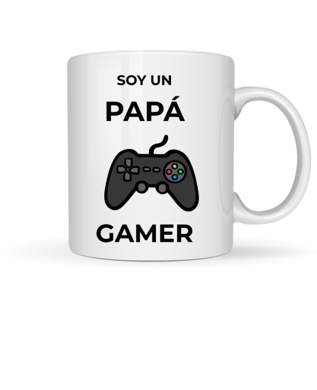 Taza papá gamer