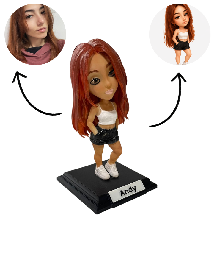 Figura personalizada 3D estilo chibi - Imagen 15