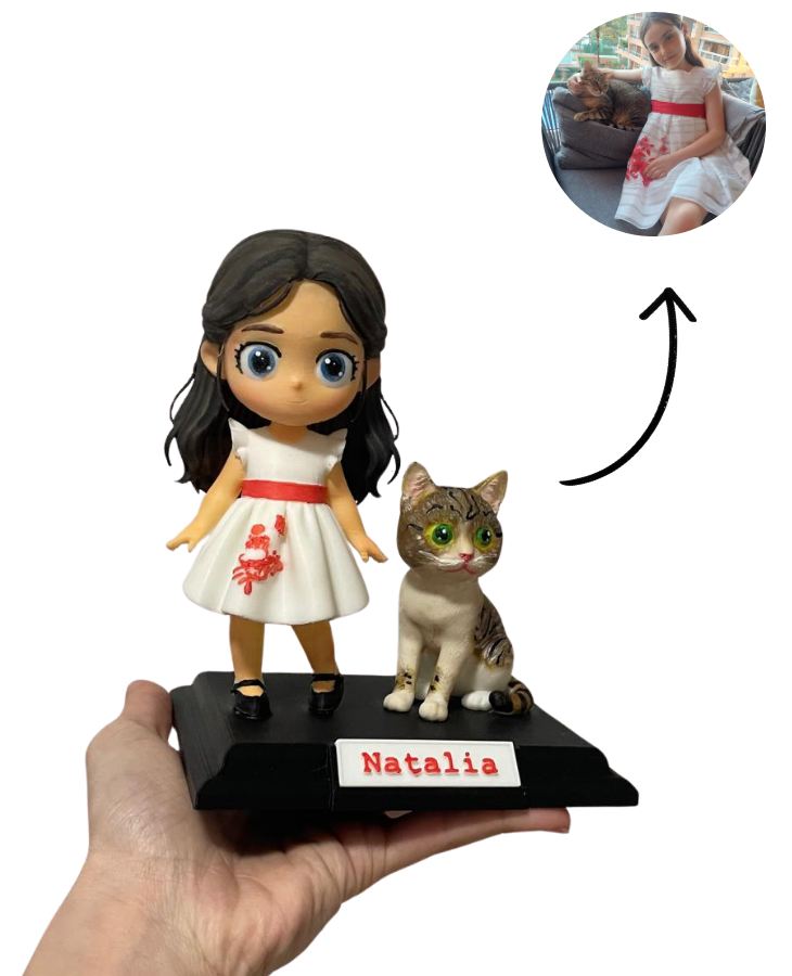 Figura personalizada 3D estilo chibi - Imagen 16