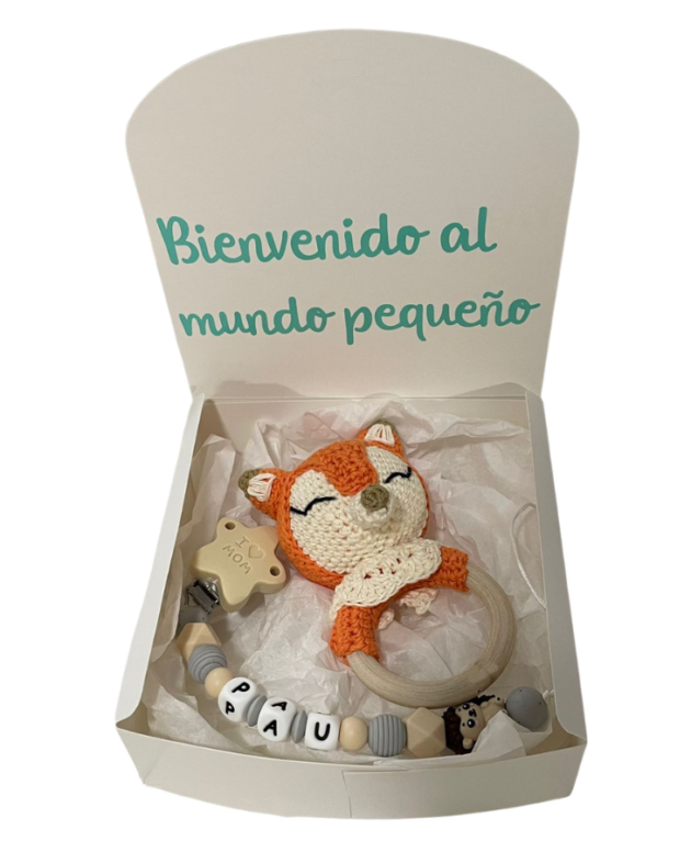Mini caja personalizada para bebé